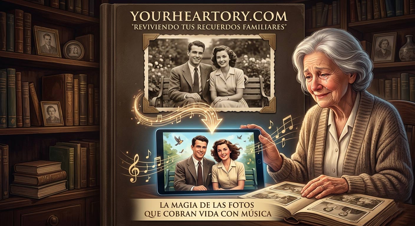 Photo memory video album emotional moment