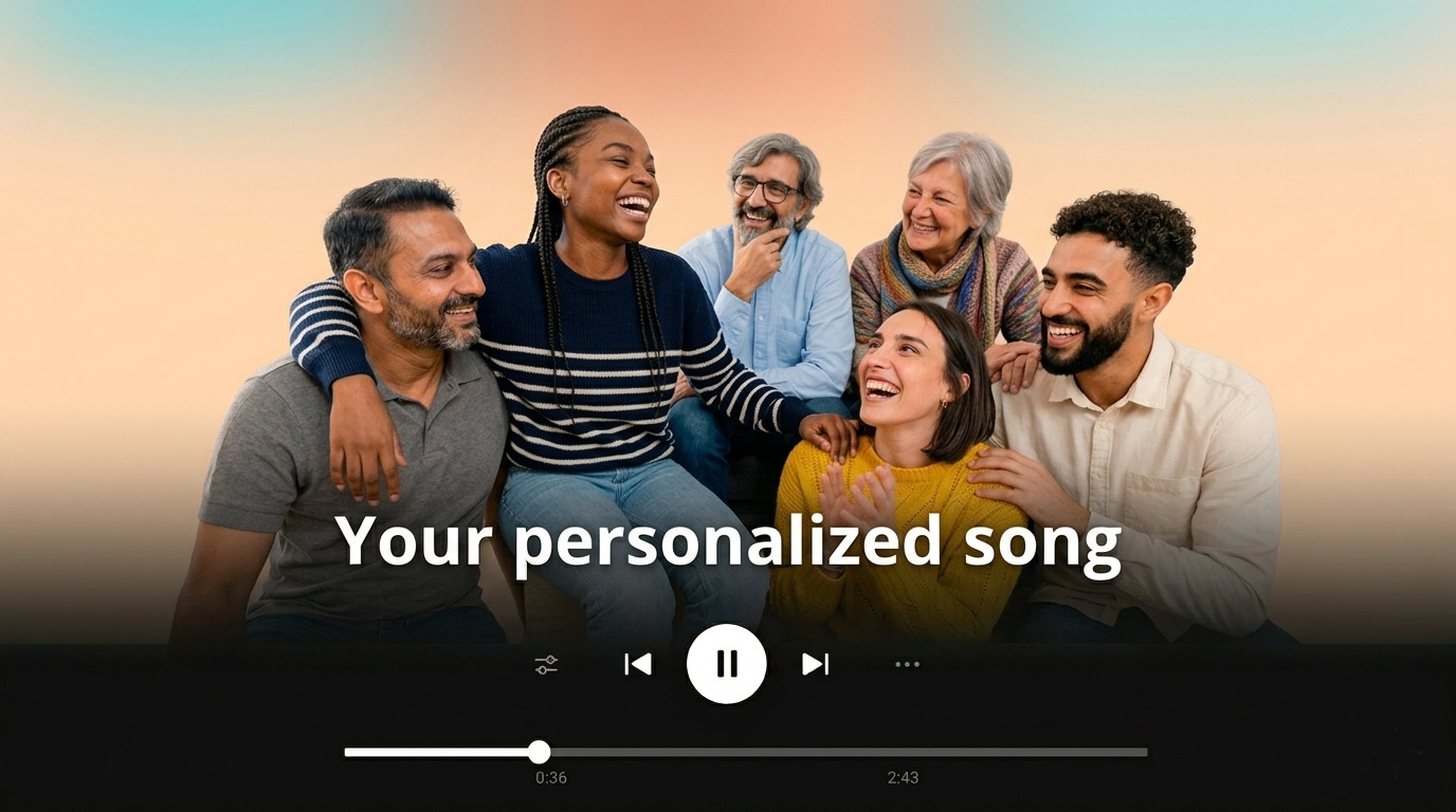 Personalized gift emotional reaction