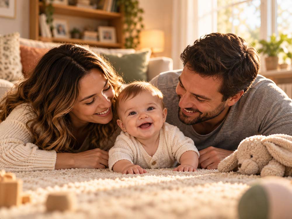 Baby's first year memory video